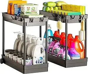 2 Pack Under Sink Organizer