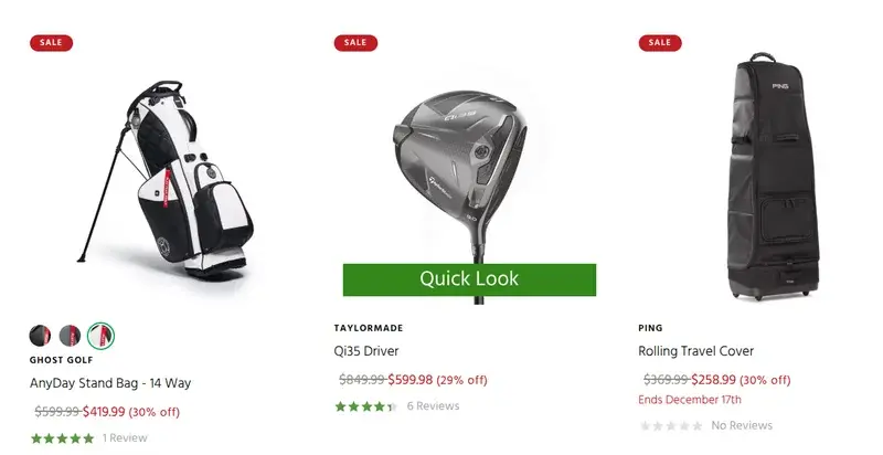 Golf Town Canada: 30-40% off Top Brand Apparel + Clearance up to 50% off + More